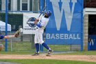 Baseball vs CGA  Wheaton College Baseball vs Coast Guard Academy during game two of the NEWMAC semi-finals playoffs. - (Photo by Keith Nordstrom) : Wheaton, baseball, NEWMAC